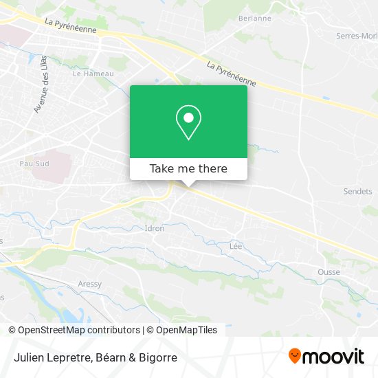 Julien Lepretre map