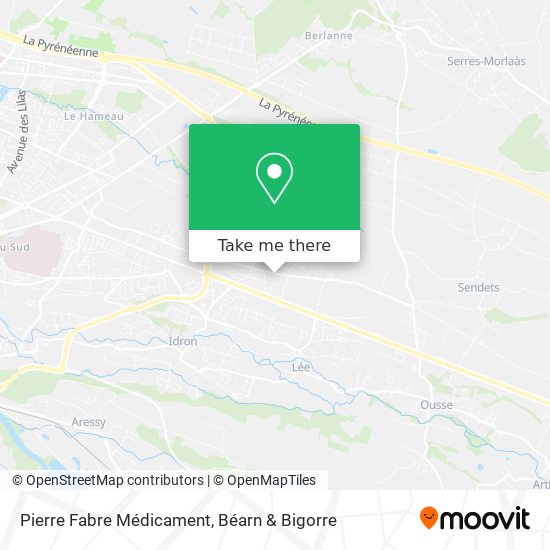 Pierre Fabre Médicament map