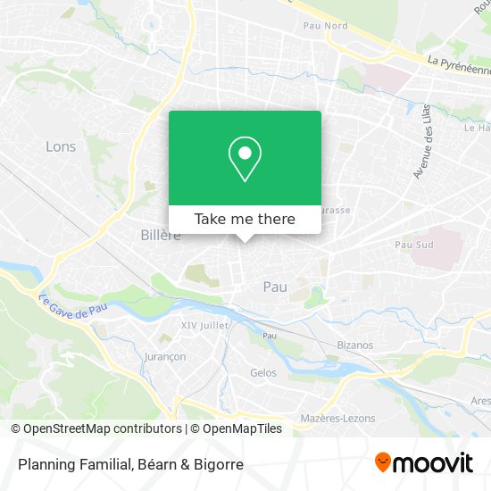 Planning Familial map
