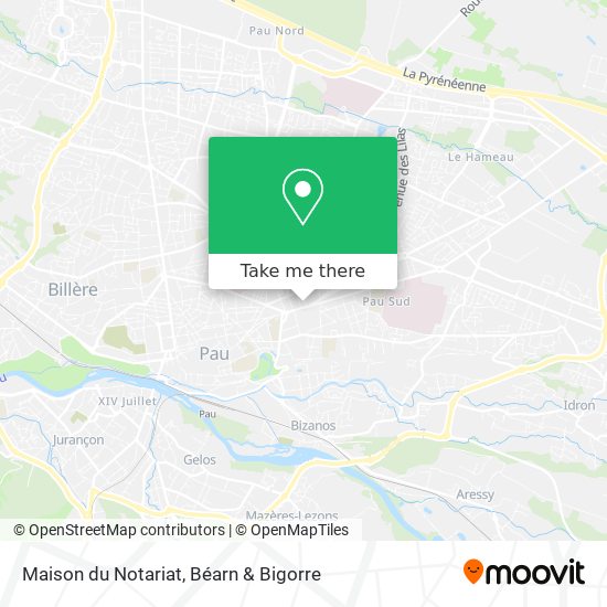 Maison du Notariat map