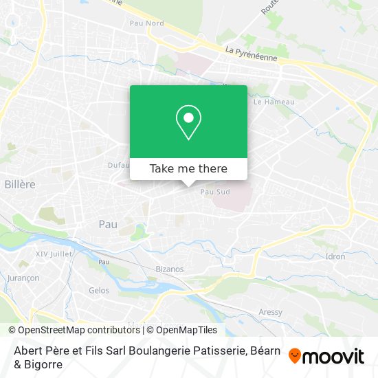 Abert Père et Fils Sarl Boulangerie Patisserie map