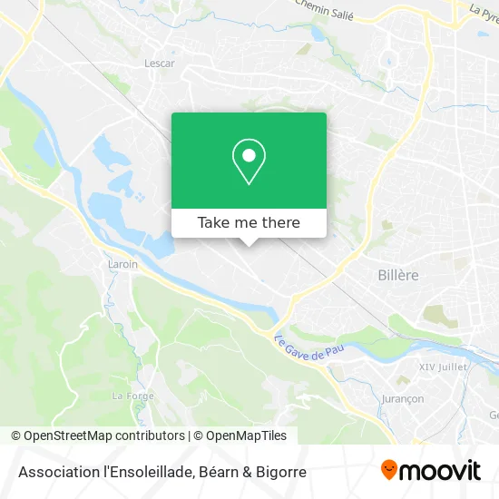 Association l'Ensoleillade map