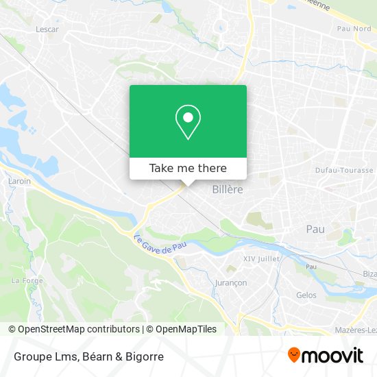 Groupe Lms map