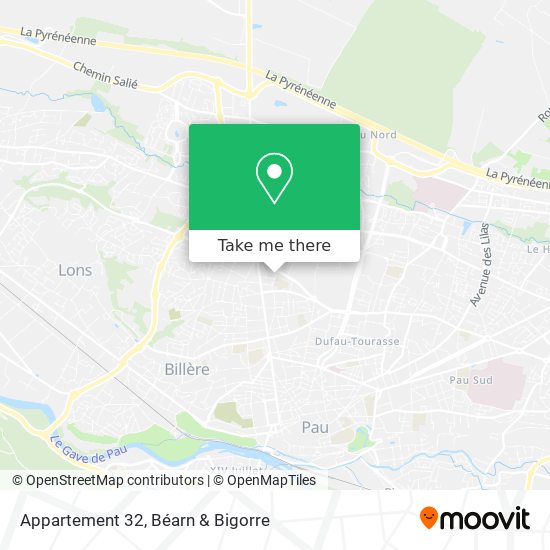 Appartement 32 map