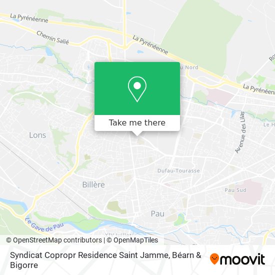 Syndicat Copropr Residence Saint Jamme map