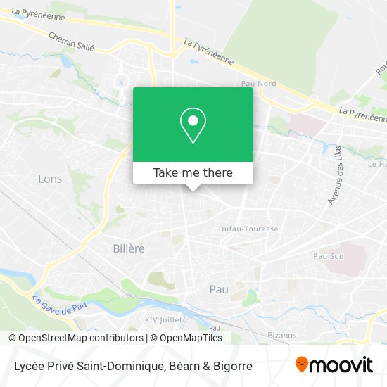 Lycée Privé Saint-Dominique map