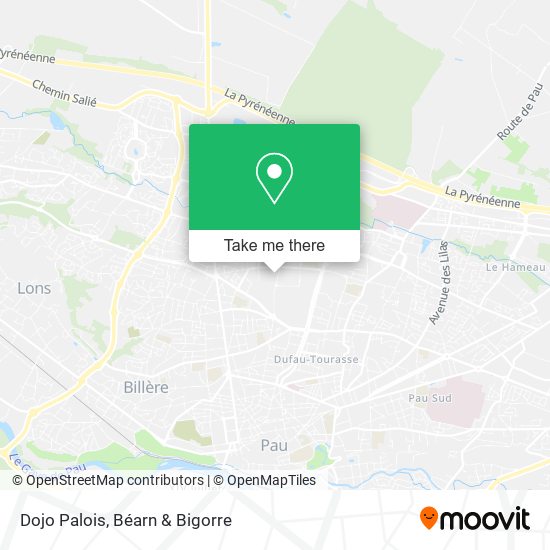 Dojo Palois map