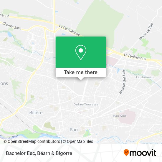 Bachelor Esc map