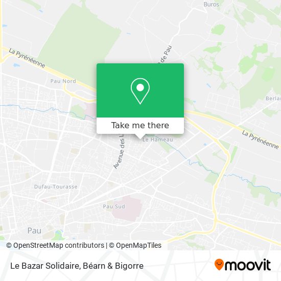 Le Bazar Solidaire map