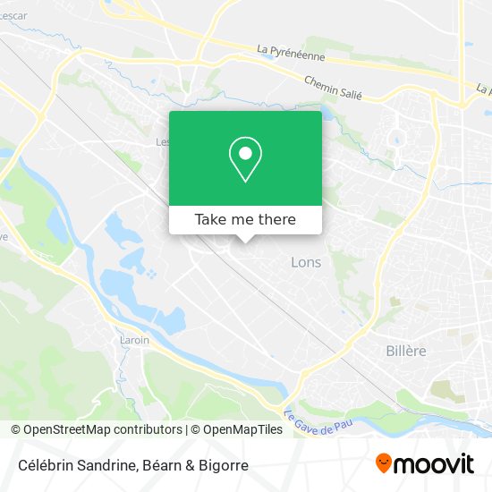 Célébrin Sandrine map