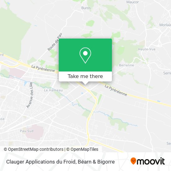 Mapa Clauger Applications du Froid