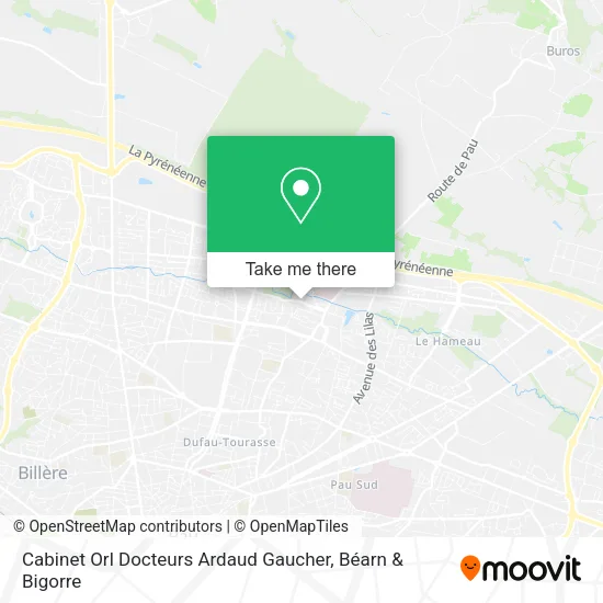 Cabinet Orl Docteurs Ardaud Gaucher map