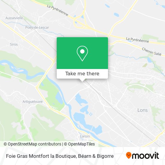 Foie Gras Montfort la Boutique map