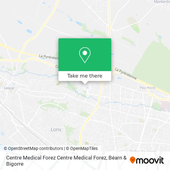 Centre Medical Forez Centre Medical Forez map