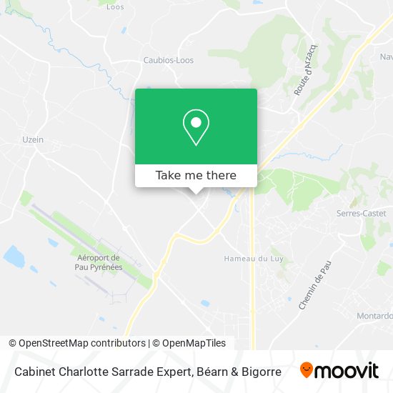 Cabinet Charlotte Sarrade Expert map