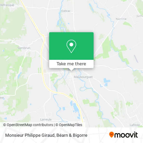 Monsieur Philippe Giraud map