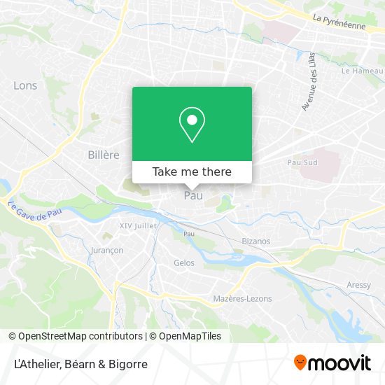 L'Athelier map