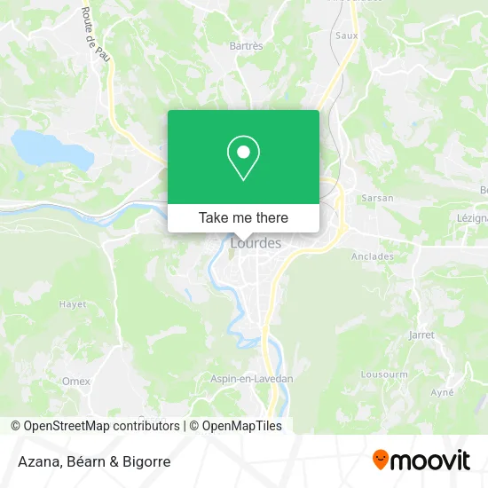 Azana map