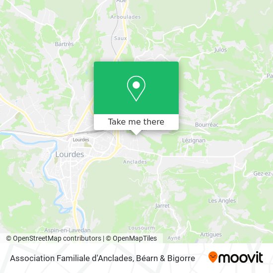 Association Familiale d'Anclades map