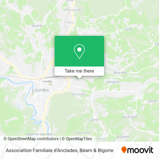 Association Familiale d'Anclades map