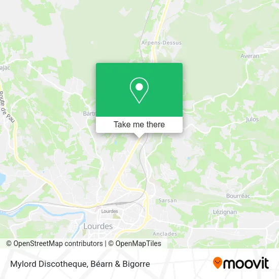 Mylord Discotheque map