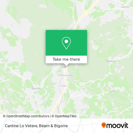 Cantine Lo Vetere map