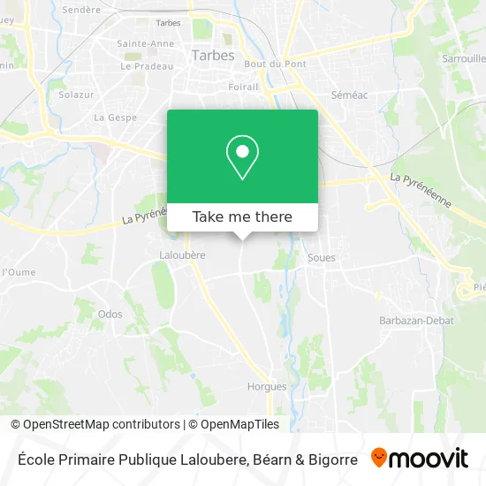 École Primaire Publique Laloubere map