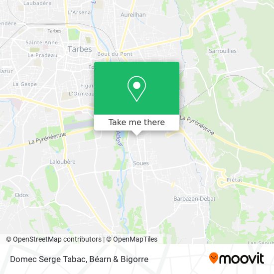 Domec Serge Tabac map