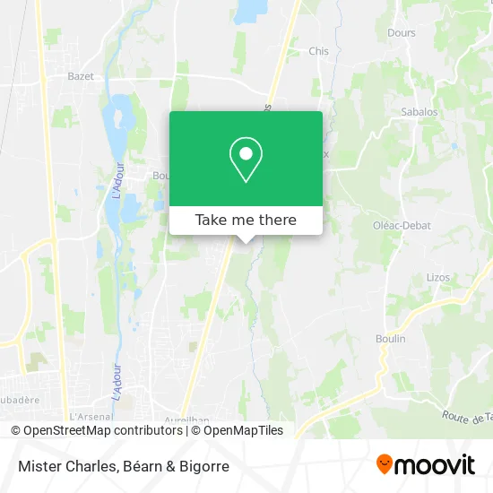 Mister Charles map