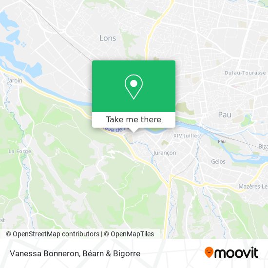 Vanessa Bonneron map