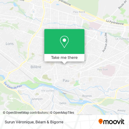 Surun Véronique map