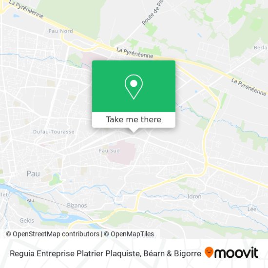 Reguia Entreprise Platrier Plaquiste map