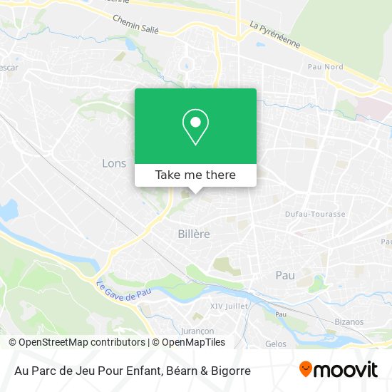 Au Parc de Jeu Pour Enfant map