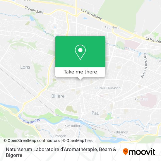 Naturserum Laboratoire d'Aromathérapie map