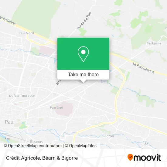 Crédit Agricole map