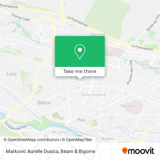 Markovic Aurelle Dusica map
