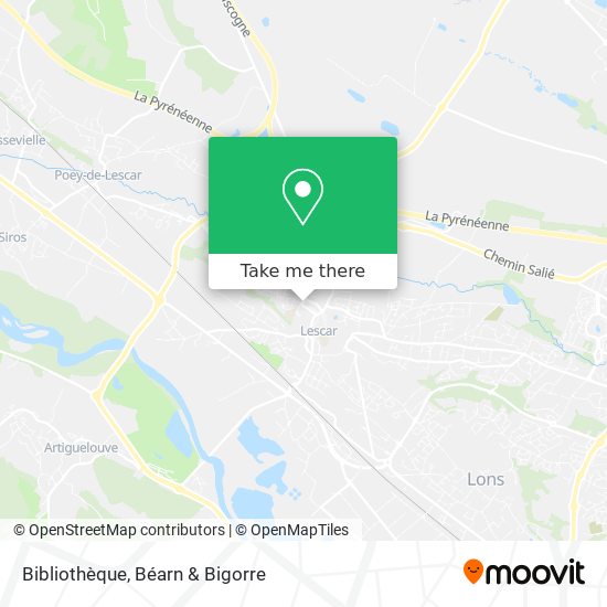 Bibliothèque map