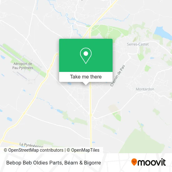 Bebop Beb Oldies Parts map