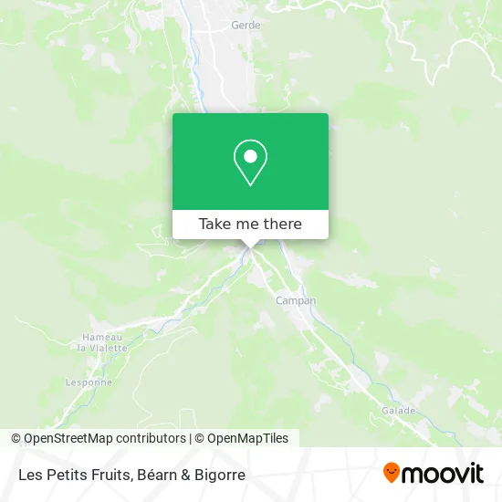 Les Petits Fruits map
