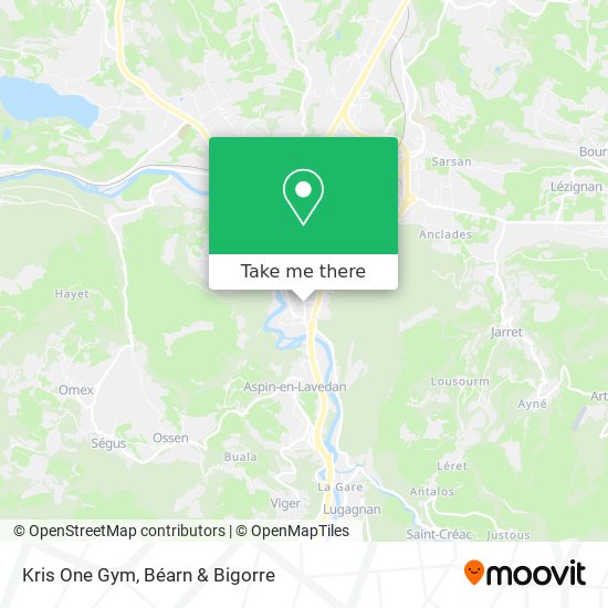 Kris One Gym map