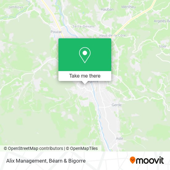 Alix Management map