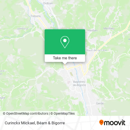 Curinckx Mickael map