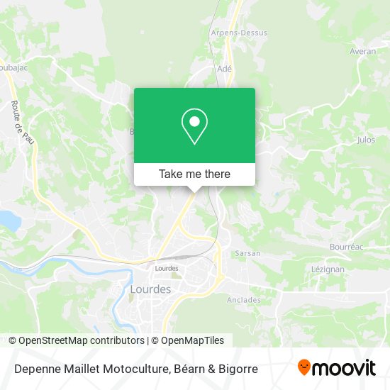 Depenne Maillet Motoculture map