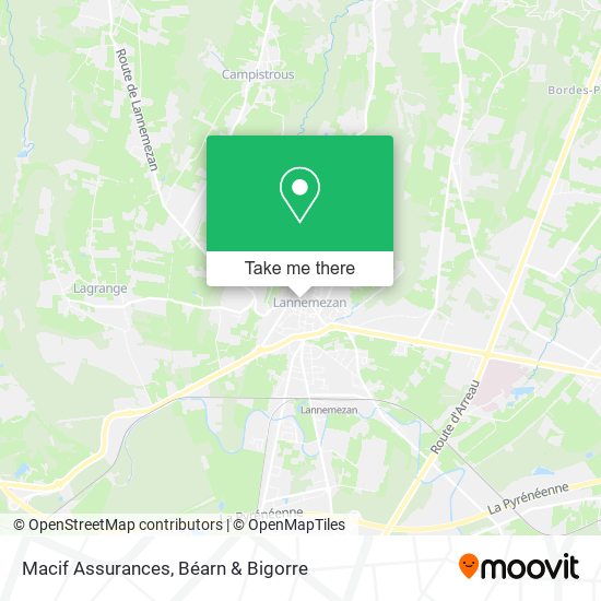Macif Assurances map