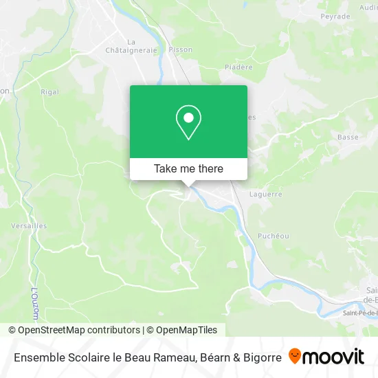 Ensemble Scolaire le Beau Rameau map
