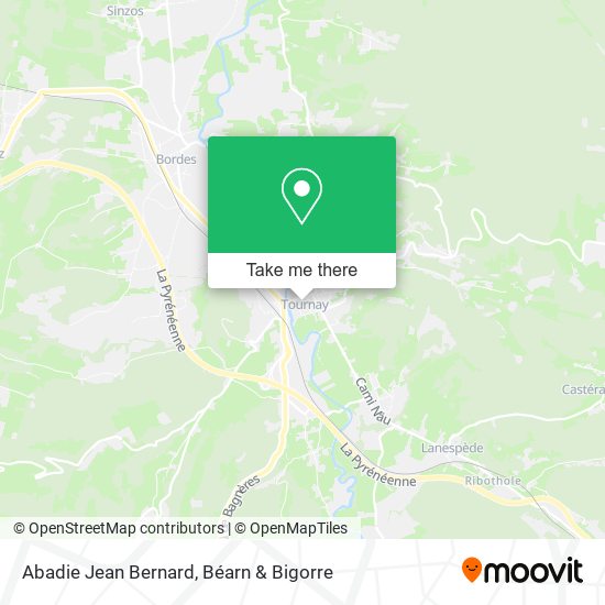 Abadie Jean Bernard map