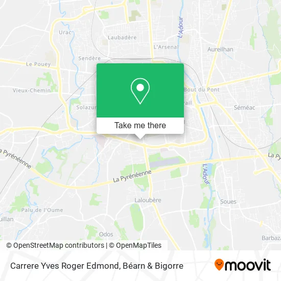 Carrere Yves Roger Edmond map