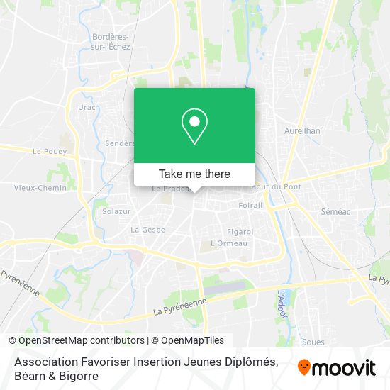 Mapa Association Favoriser Insertion Jeunes Diplômés