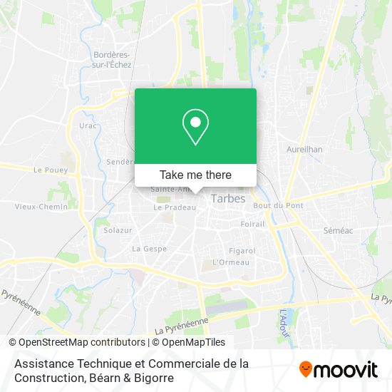 Mapa Assistance Technique et Commerciale de la Construction