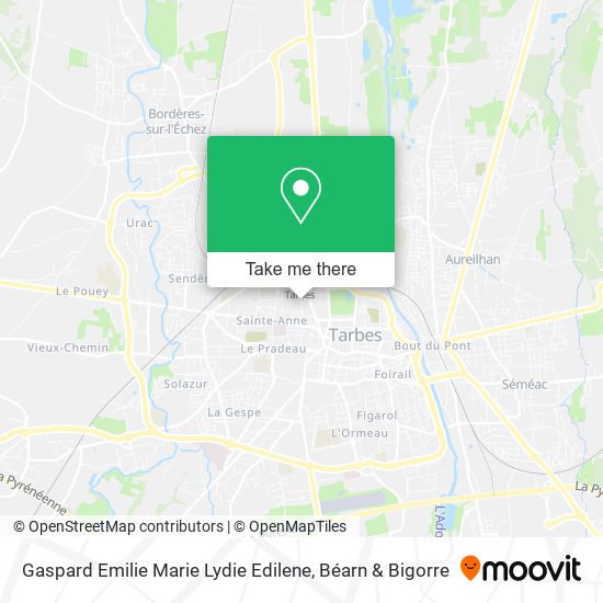 Gaspard Emilie Marie Lydie Edilene map